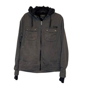 Fox Racing Utility Jacket Men’s Size Medium Heritage Forged Gray
